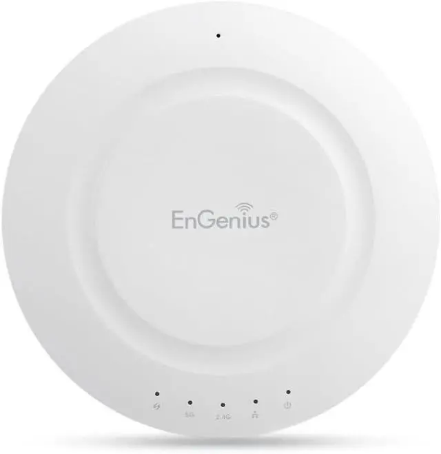 Alt view image 5 of 5 - EnGenius Technologies 802.11ac 2x2 Dual Band Ceiling-Mount Long-Range Wireless AC1200 Access Point (EAP1200H)