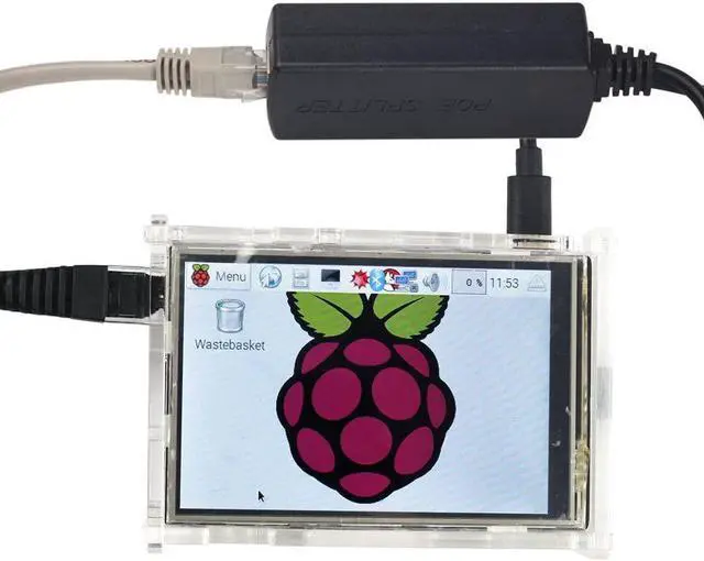 Alt view image 5 of 6 - UCTRONICS PoE Splitter Gigabit 5V - Micro USB Power and Ethernet to Raspberry Pi 3B+, Work with Echo Dot, Most Micro USB Security Camera and Tablet - IEEE 802.3af Compliant