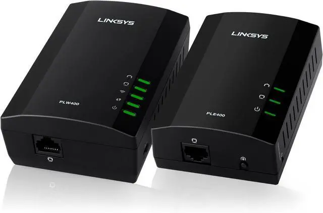 Main image of Linksys Powerline AV Wireless Network Extender (PLWK400)