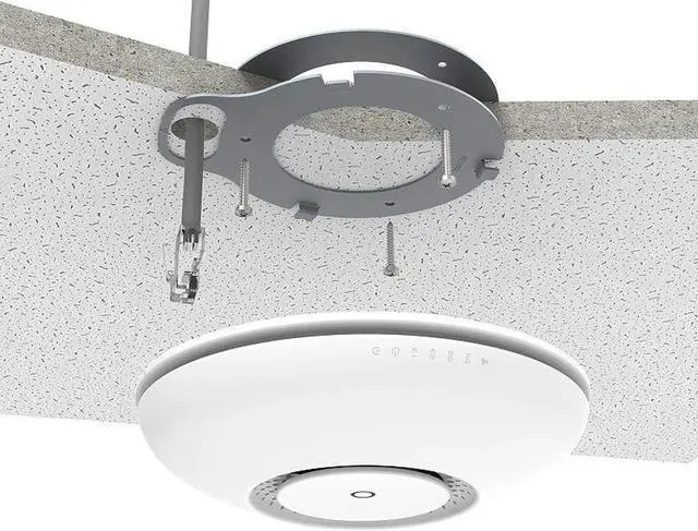 Alt view image 3 of 7 - Mikrotik Cap ac RBcAPGi-5acD2nD-US Dual-Band Wireless Access Point 2.4 / 5GHz 802.11ac with Two Gigabit Ethernet Ports