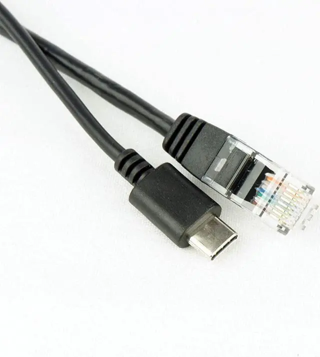 Alt view image 2 of 6 - Gigabit USB Type C Active PoE Splitter 48V to 5V IEEE802.3af Power Over Ethernet for Raspberry Pi 4 4B