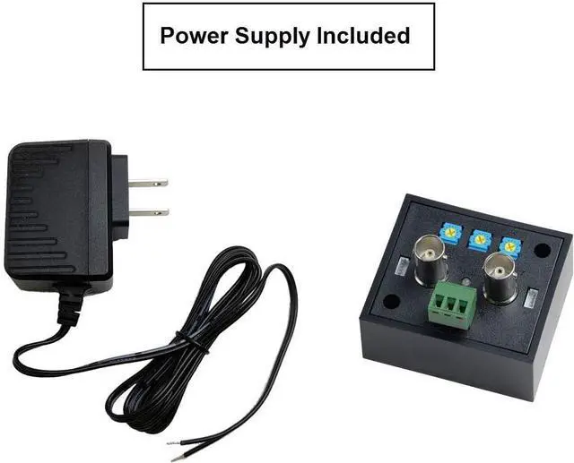 Alt view image 6 of 6 - Gadpiparty CCTV Camera Pros AMP-101HD HD CCTV Camera Video Amplifier, AHD HD-TVI HDCVI, RG59 BNC in/Out, HD Security Camera Amp