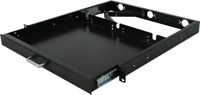 Main image of 1U Rack Mount Sliding Keyboard Tray Cantilever for Server Data Network Rack