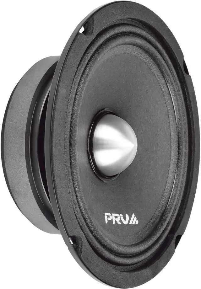 Alt view image 4 of 7 - 2X 6MR250B-4 Slim Midrange 6.5" Shallow Bullet Speakers 250 Watts 4 Ohm, Slim Mount Car Audio Bullet Loudspeaker Compact for Doors with 1 Exclusive Lanyard (2 Speakers)