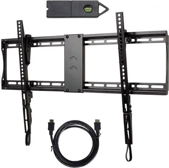Main image of VideoSecu Mounts Tilt TV Wall Mount Bracket for Most 23"- 85" LCD LED UHD Plasma TV with 75X75 100x100 400x400 684x400 700x400mm, with Magnetic Stud Finder and HDMI Cable MF609B BXM