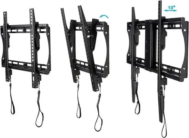 Alt view image 6 of 6 - VideoSecu Mounts Tilt TV Wall Mount Bracket for Most 23"- 85" LCD LED UHD Plasma TV with 75X75 100x100 400x400 684x400 700x400mm, with Magnetic Stud Finder and HDMI Cable MF609B BXM
