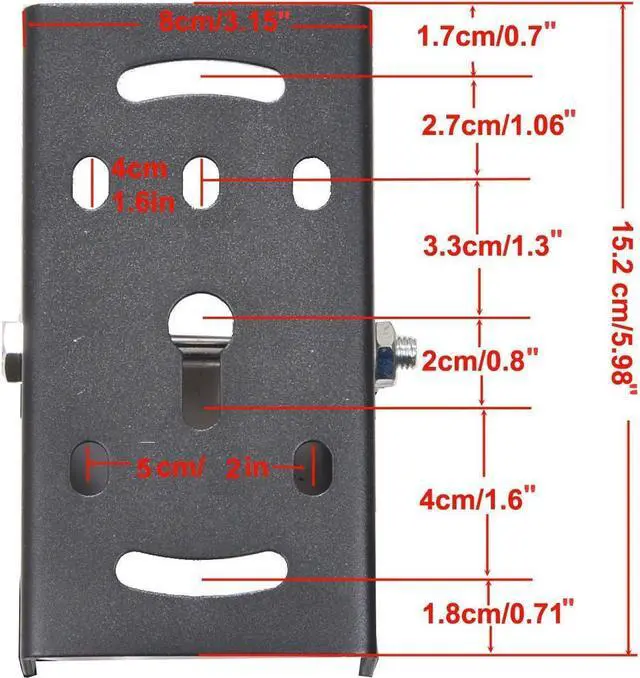 Alt view image 5 of 7 - VideoSecu Adjustable Ceiling TV Mount Fits Most 26-55" LCD LED Plasma Monitor Flat Panel Screen Display with VESA 400x400 400x300 400x200 300x300 300x200 200x200mm MLCE7N 1JS