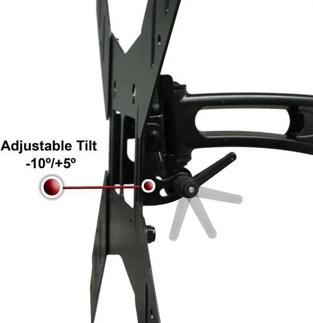 Alt view image 7 of 7 - Full Motion Wall Mount with 29-Inch Extension for 32 to 75-Inch TV