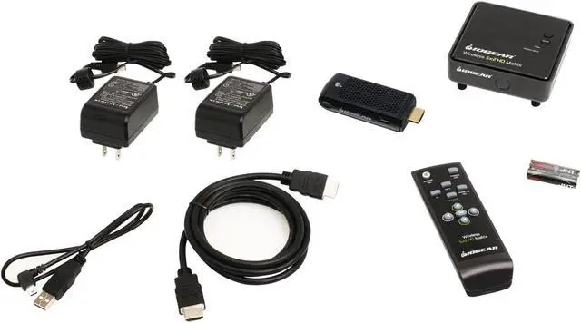 Alt view image 4 of 4 - HDMI Wireless Transmitter & Receiver - Full HD 1080p - Up To 30ft - 5.1 Digital Audio - Plug & Play - Wirelessly Connect Laptop - Game Console - HDTV - Projector - GWHD11