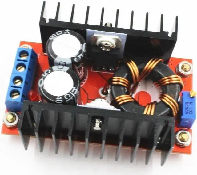 Alt view image 3 of 7 - 5PCS 150W DC-DC 10-32V to 12-35V Step Up Boost Converter Module Adjustable Power Voltage