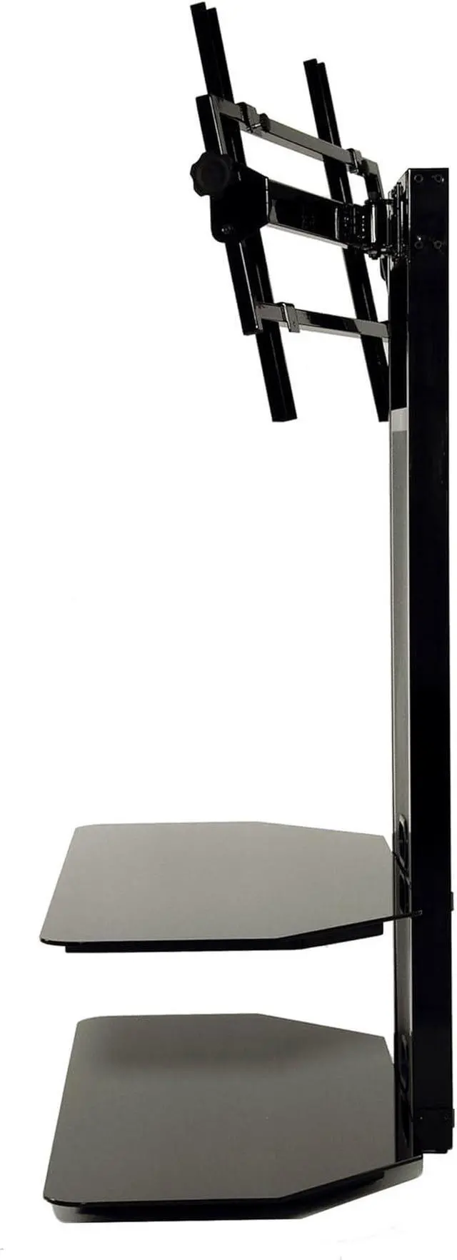 Alt view image 4 of 4 - TransDeco TV stand Mount, Audio Video Shelf, 85 Inch, Black