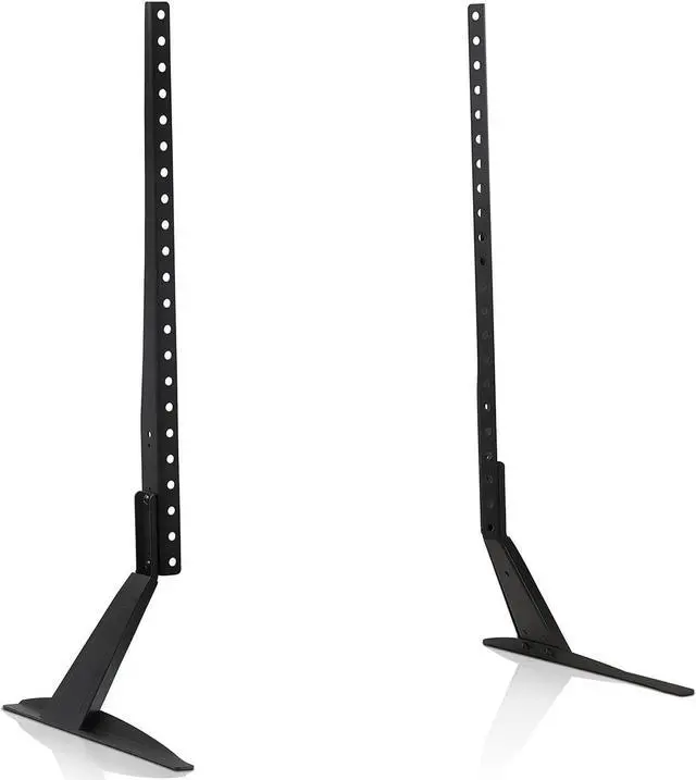 Alt view image 4 of 7 - Mount-It! Universal TV Stand, TV Stand Mount, TV Legs for 32-60 inch LCD/LED/OLED Plasma TVs, Height Adjustable, 110 Lb Capacity, VESA up to 800x400 mm