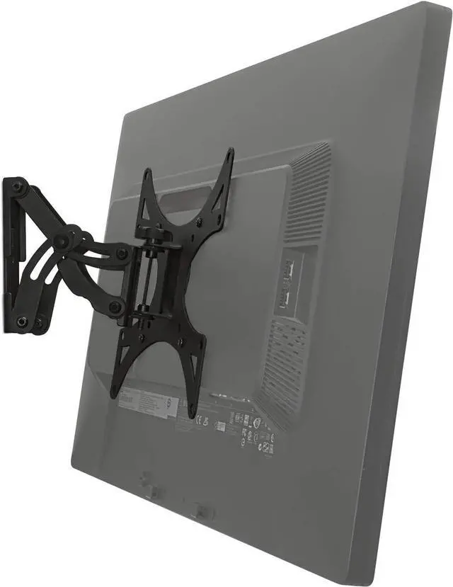 Alt view image 2 of 7 - Mount-It! Full-Motion TV Wall Mount |Tilting, Swiveling, Articulating Display Mounting Bracket for 23" to 42" Flat Screen Panels with Up to 200x200 VESA Pattern,66 lb Capacity