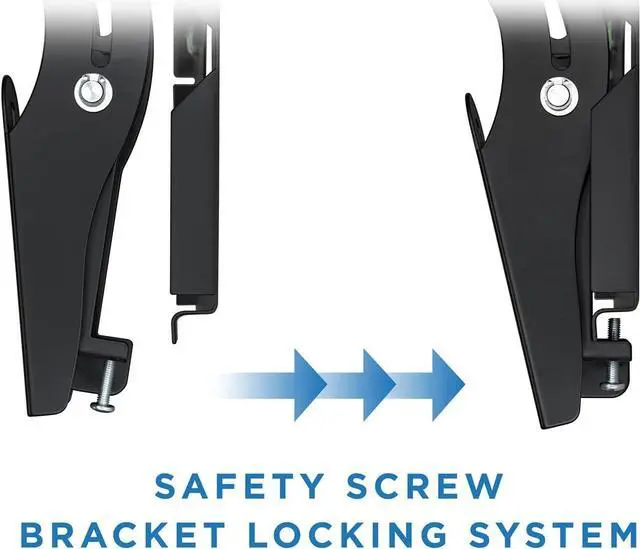 Alt view image 7 of 7 - Mount-It! Heavy-Duty TV Wall Mount Bracket with Full Motion Articulating Dual Arms Swivel Corner Bracket for 42 to 70 inch Screen LCD OLED Plasma 4K Flat Panels, 220 Lbs Capacity