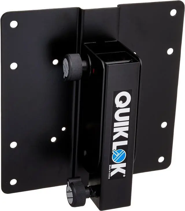 Main image of Quik-Lok Universal Mount for LED Flat Screens, LCD Displays and Video Monitors up to 40" (DSP-390), Black