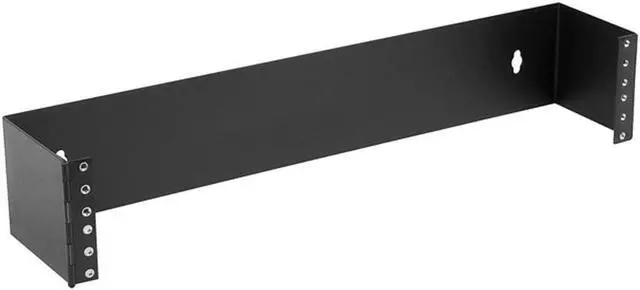 Alt view image 9 of 10 - Monoprice Wall Mount Bracket, 3.5"(H) x 19"(W) x 4"(D), 2U