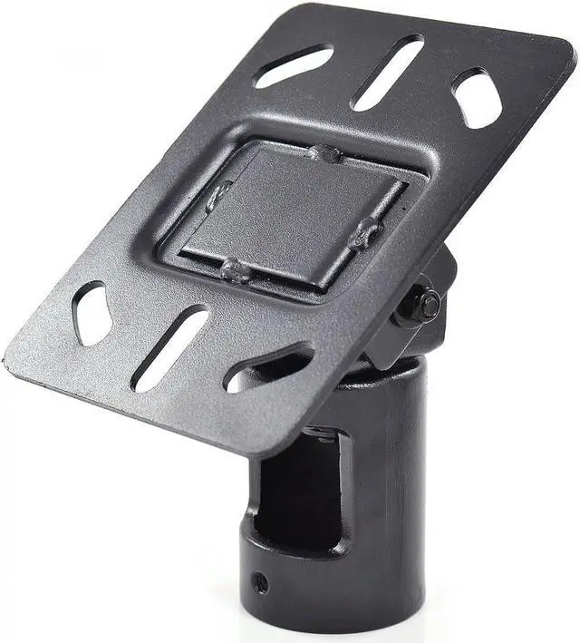Alt view image 3 of 7 - InstallerParts Adjustable Slanted Ceiling Plate for 1.5" NPT Pipe Ceiling Mount  Compatible with All InstallerParts 1.5" NPT TV Mounts