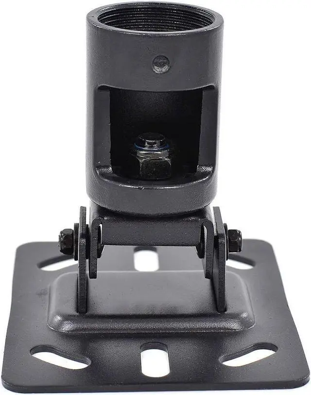 Alt view image 5 of 7 - InstallerParts Adjustable Slanted Ceiling Plate for 1.5" NPT Pipe Ceiling Mount  Compatible with All InstallerParts 1.5" NPT TV Mounts