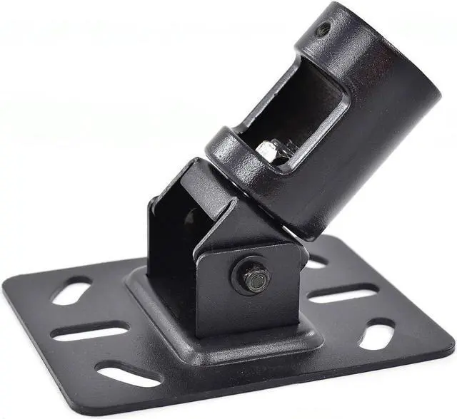 Alt view image 6 of 7 - InstallerParts Adjustable Slanted Ceiling Plate for 1.5" NPT Pipe Ceiling Mount  Compatible with All InstallerParts 1.5" NPT TV Mounts