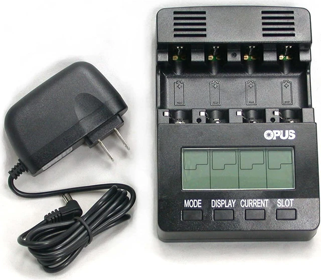 Alt view image 2 of 2 - BT-C2400 Battery Charger Analyzer Tester for AA AAA NiMH NiCd Rechargeable Batteries