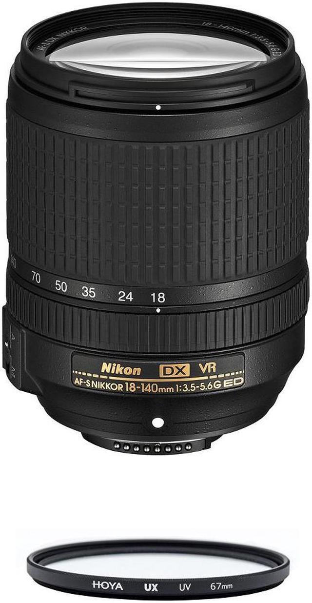 NIKON 2213 AF-S DX NIKKOR 18-140mm f/3.5-5.6G ED VR Lens (White