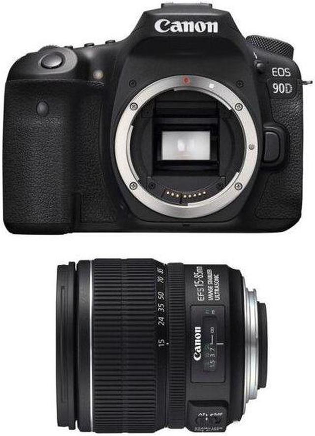 CANON EOS 90D + EF-S 15-85mm F3.5-5.6 IS USM (White Box)