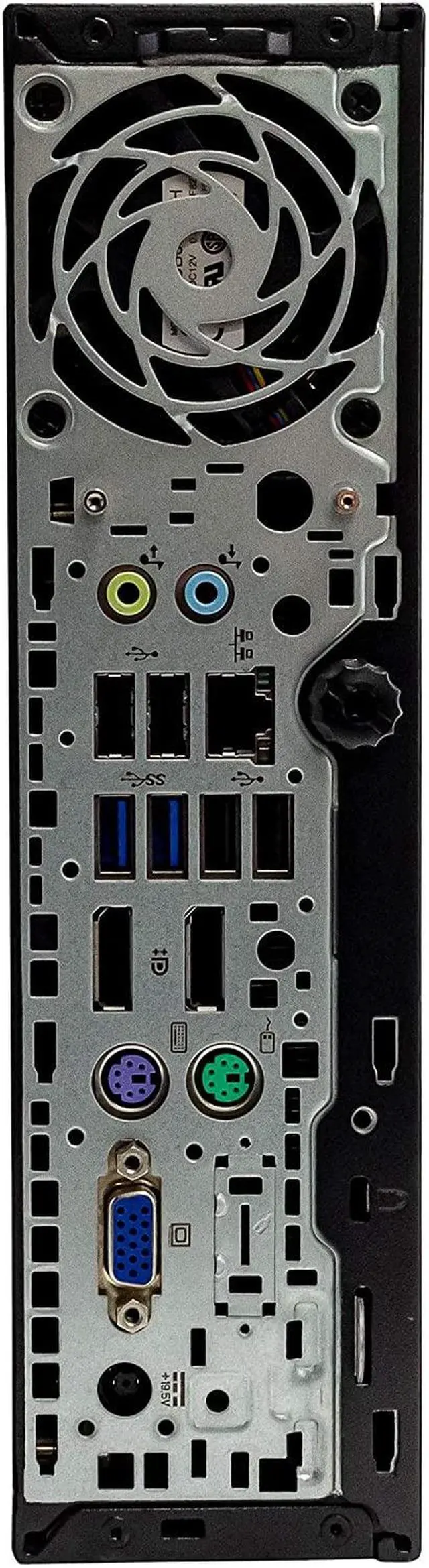 Alt view image 5 of 6 - HP EliteDesk 800 G1 Ultra Small Business PC Desktop Computer, Intel Quad Core i5, 16GB RAM, 1TB SSD, Windows 10 Pro, 23.6" FHD LED Monitor, 16GB Flash Drive, Wireless Keyboard & Mouse, DVD, WiFi
