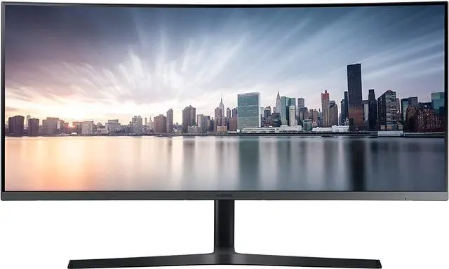 Alt view image 19 of 20 - Samsung 890 C34H890WGN 34" 3440 x 1440 WQHD 100Hz FreeSync Curved Monitor