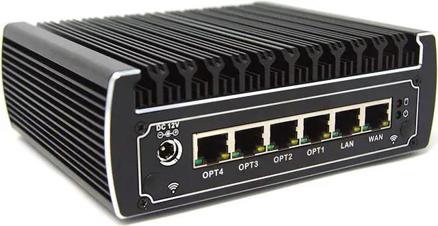Alt view image 2 of 6 - Protectli Vault FW6A - 6 Port, Firewall Micro Appliance/Mini PC - Intel Dual Core, AES-NI, Barebone