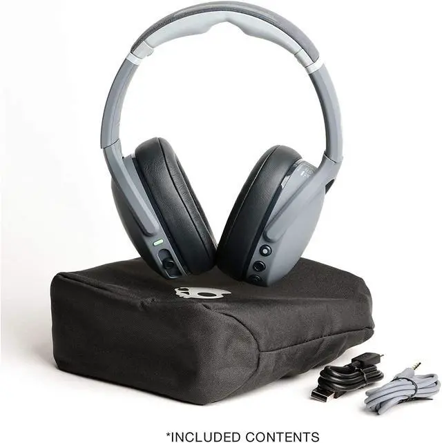 Alt view image 19 of 19 - Skullcandy Crusher Evo Chill Grey Bluetooth Headphones