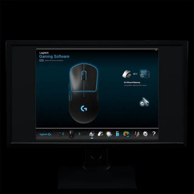 Alt view image 6 of 7 - G Pro Wireless Gaming Mouse with Esports Grade Performance, Black