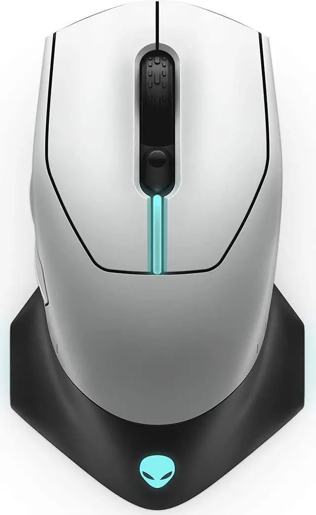 Main image of Alienware Wired/Wireless Gaming Mouse 610M-Light, Lunar Light