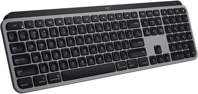 MX Keys Advanced Wireless Illuminated Keyboard for LED Keys, Bluetooth,USB-C, MacBook Pro,Macbook Air,iMac, iPad Compatible, Metal Keyboards - Newegg.com