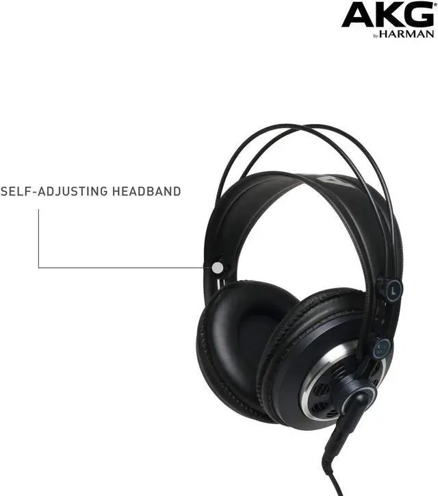 Alt view image 3 of 6 - AKG K 240 MK II Stereo Studio Headphones