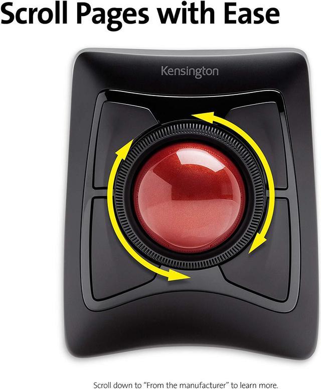 Kensington Expert Wireless Trackball Mouse (K72359WW) 