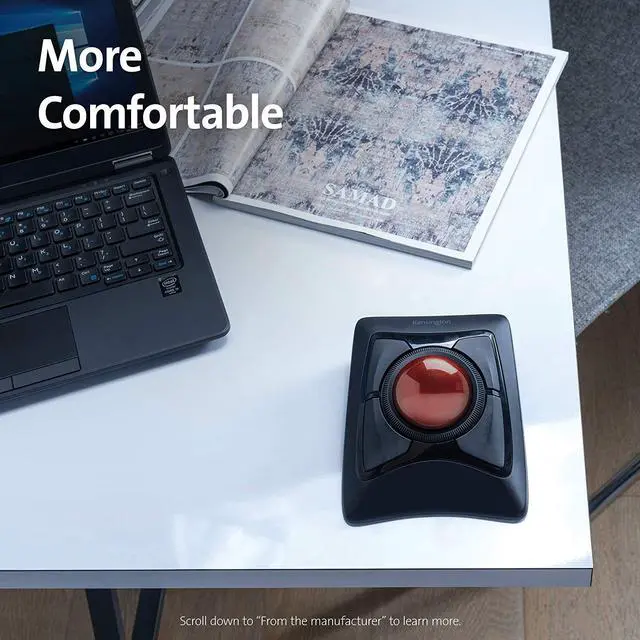 Alt view image 5 of 6 - Kensington Expert Wireless Trackball Mouse (K72359WW)