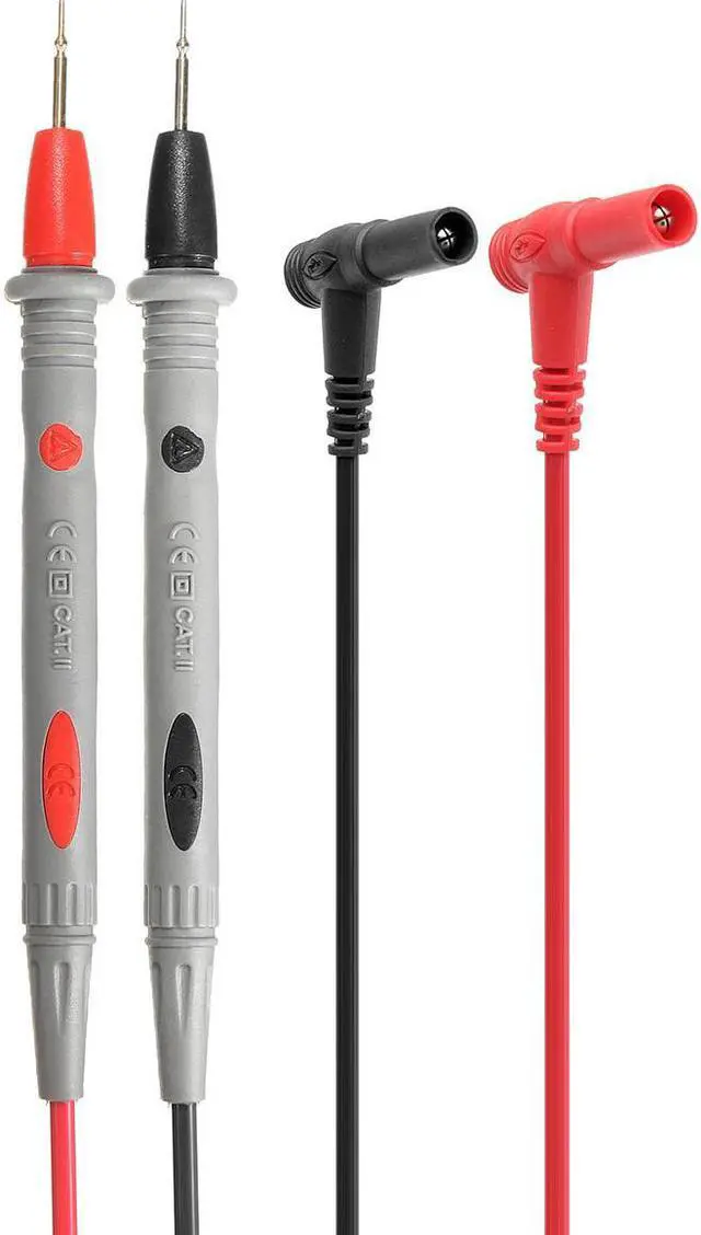 Alt view image 3 of 7 - DANIU 20A Probe Test Lead Alloy Alligator Clips Agilent/Fluke/Ideal Clamp Multi Meter