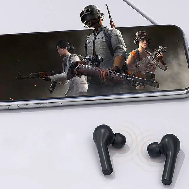 Alt view image 4 of 4 - QCY T5S TWS bluetooth Earphone Gaming Headphone PAU160X Game Chip Touch Control HiFi Stereo Headset from Xiaomi Eco-System