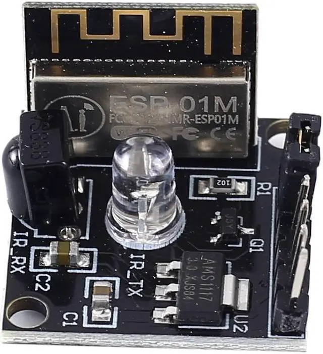 Alt view image 3 of 5 - 10pcs ESP8285 Wireless WIFI Transceiver Module Infrared Transceiver  Remote Control Switch Module Development Learning Board - OEM