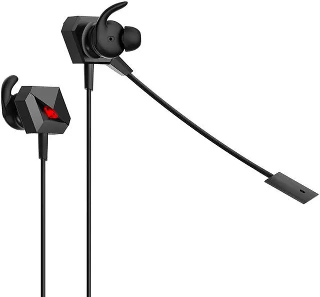 Alt view image 3 of 6 - TAIDU THS108C1 Gaming Earphones Wired Earbuds In-Ear Headphone with Mic for Computer PC Xbox PS4 Gamer