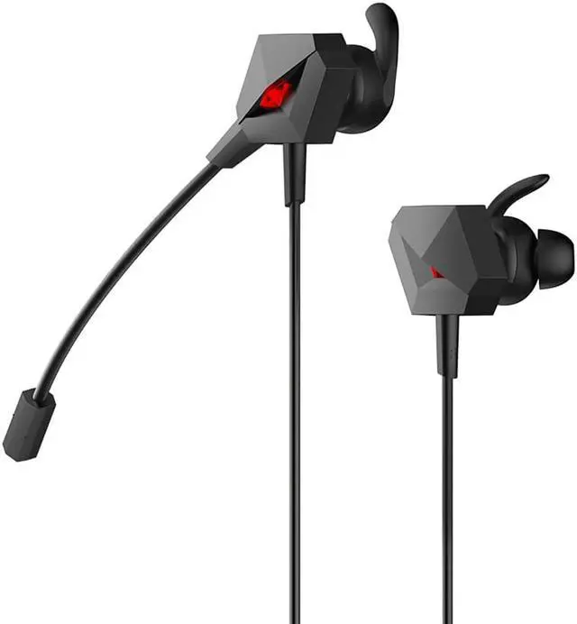 Alt view image 4 of 6 - TAIDU THS108C1 Gaming Earphones Wired Earbuds In-Ear Headphone with Mic for Computer PC Xbox PS4 Gamer