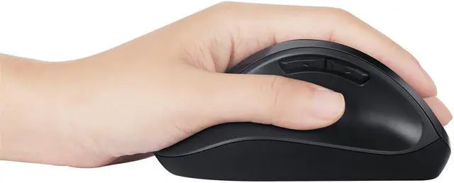 Alt view image 7 of 7 - Newtral N300LWM 2.4GHz Wireless Left Hand Mouse 2400DPI Ergonomic Gaming Mouse Home Office Mouce for Windows Mac Linux