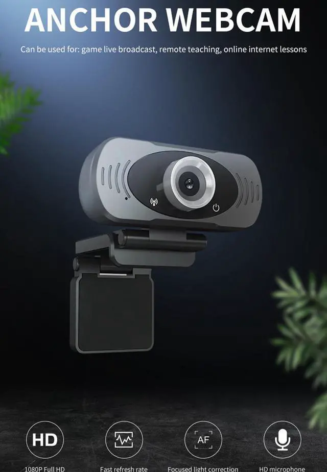 Alt view image 5 of 7 - 1080P USB Computer Webcam HD Online Teaching Video Teaching Remote Conference Camera Computer Camera Webcam