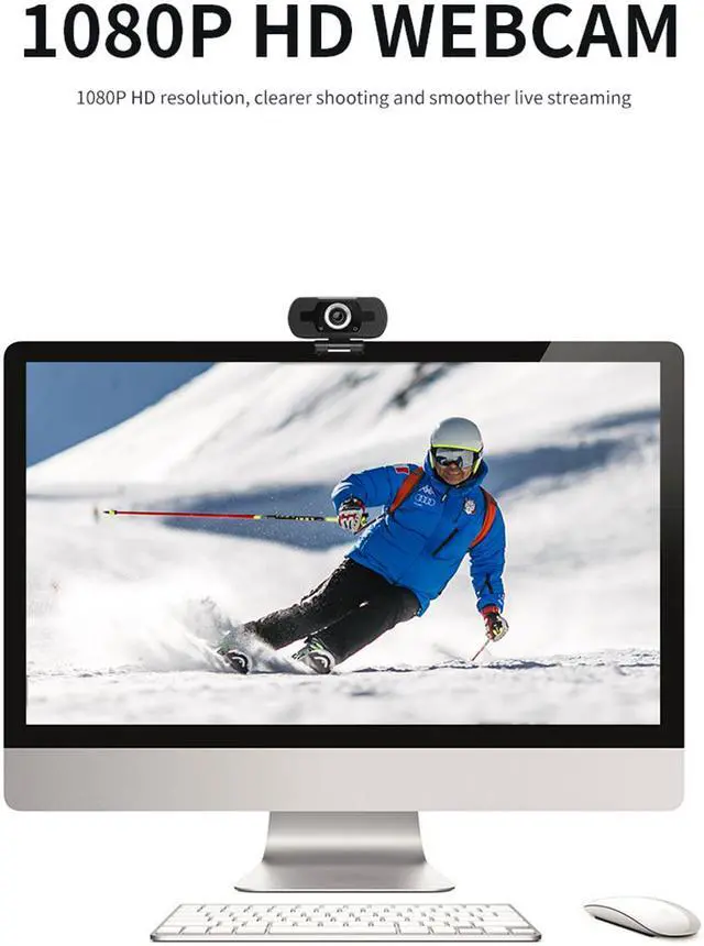 Alt view image 2 of 7 - 1080P USB Computer Webcam HD Online Teaching Video Teaching Remote Conference Camera Computer Camera Webcam