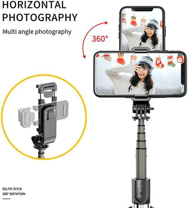 Alt view image 3 of 7 - Professional Mobile Phone Anti-Shake Bluetooth Selfie Stick Camera Tripods Watching Video Stand,Live tripods