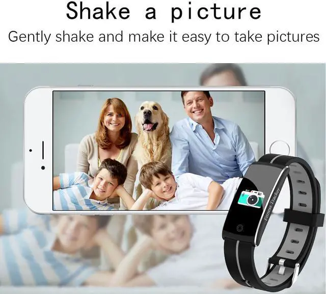 Alt view image 5 of 7 - Smart bracelet real-time heart rate monitoring step counter waterproof sleep smart heart rate bracelet