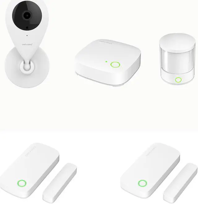 Main image of Smart Home Wifi Security System Alarm Set Burglar Alarm Mini Hub IP camera Motion Sensor Door/Window Sensor Smart Camera for Home Doors and Windows