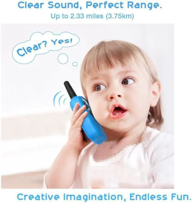 Alt view image 6 of 7 - Children Toys 22 Channel Walkie Talkies Toy Two Way Radio  Long Range Handheld Transceiver Boys&Girls Brithday Xmas Gift 2 Pieces