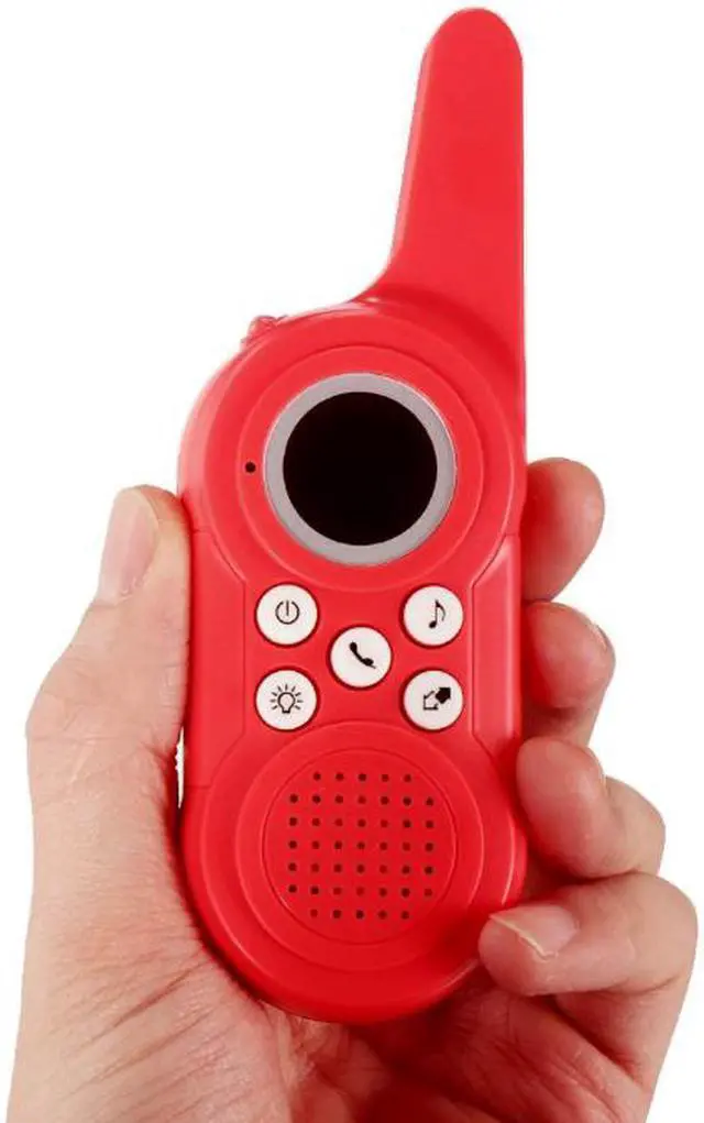 Alt view image 4 of 5 - SRK-T7 Walkie Talkie for Kids 2 Pack, 3 Channels Digital with Led Display Walkie Talkie Long Range Handheld Wireless Transceiver Machine Kids Children's Gift