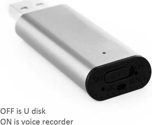 Alt view image 3 of 7 - Voice Recorder U Disk Voice Recorder Portable Noise Reduction Recording U Disk Meeting Recorder